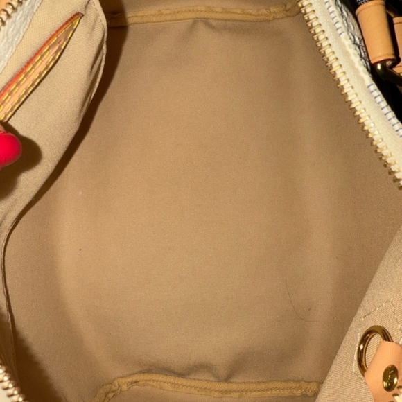 Authentic Louis Vuitton Damier Azure Speedy 30 - Picture 8 of 12